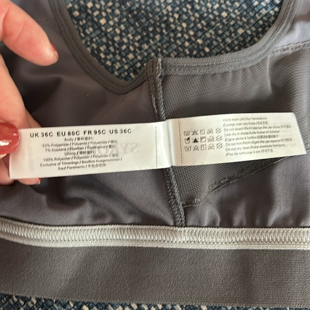 Syrokan sports bra size 36C NWT - Picture 6 of 7
